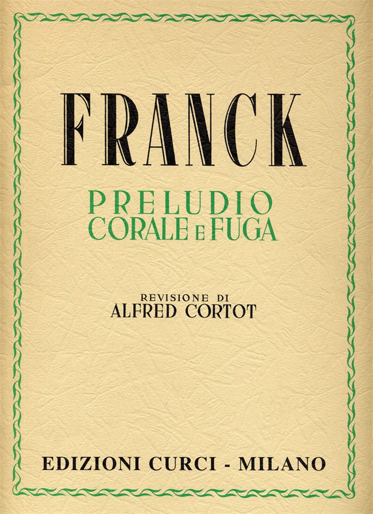 Preludio Corale e Fuga (Cortot)